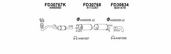  300240 Abgasanlage 300240: Kaufen Sie zu einem guten Preis in Polen bei 2407.PL!