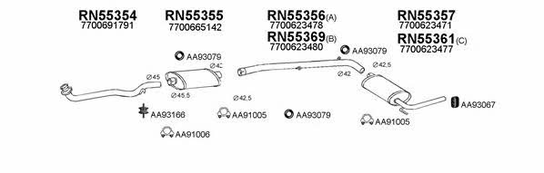  550204 Abgasanlage 550204: Kaufen Sie zu einem guten Preis in Polen bei 2407.PL!