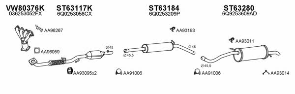 Veneporte 800652 Abgasanlage 800652: Kaufen Sie zu einem guten Preis in Polen bei 2407.PL!