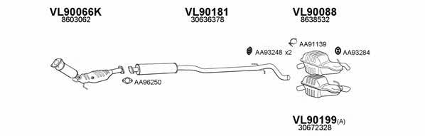 Veneporte 900058 Exhaust system 900058: Buy near me at 2407.PL in Poland at an Affordable price!