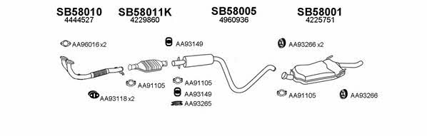 Veneporte 580012 Abgasanlage 580012: Kaufen Sie zu einem guten Preis in Polen bei 2407.PL!