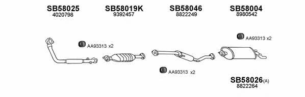 Veneporte 580033 Abgasanlage 580033: Kaufen Sie zu einem guten Preis in Polen bei 2407.PL!