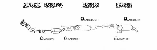  630191 Abgasanlage 630191: Kaufen Sie zu einem guten Preis in Polen bei 2407.PL!