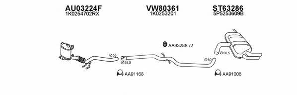  630257 Abgasanlage 630257: Kaufen Sie zu einem guten Preis in Polen bei 2407.PL!