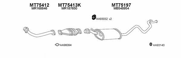  750062 Abgasanlage 750062: Kaufen Sie zu einem guten Preis in Polen bei 2407.PL!