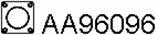 Veneporte AA96096 Прокладання вихлопної труби AA96096: Приваблива ціна - Купити у Польщі на 2407.PL!