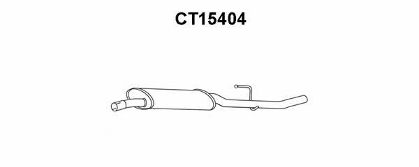 Veneporte CT15404 End Silencer CT15404: Buy near me in Poland at 2407.PL - Good price!