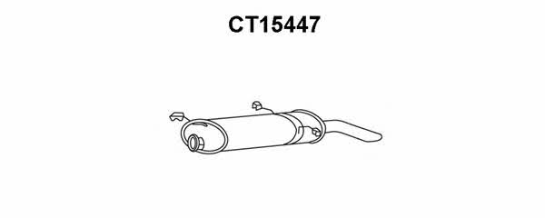 Veneporte CT15447 End Silencer CT15447: Buy near me in Poland at 2407.PL - Good price!