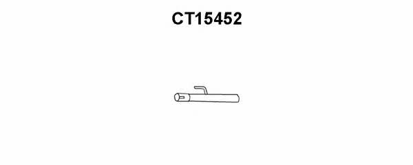 Veneporte CT15452 Exhaust pipe, repair CT15452: Buy near me at 2407.PL in Poland at an Affordable price!