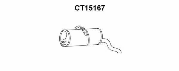 Veneporte CT15167 End Silencer CT15167: Buy near me in Poland at 2407.PL - Good price!