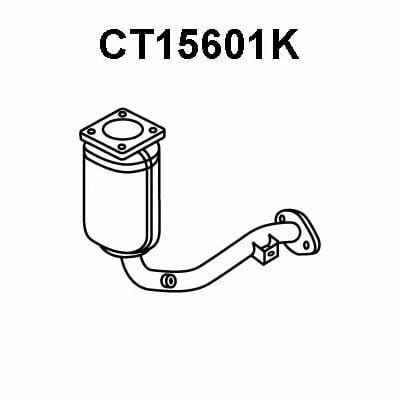 Veneporte CT15601K Catalytic Converter CT15601K: Buy near me in Poland at 2407.PL - Good price!