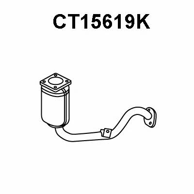 Veneporte CT15619K Catalytic Converter CT15619K: Buy near me in Poland at 2407.PL - Good price!