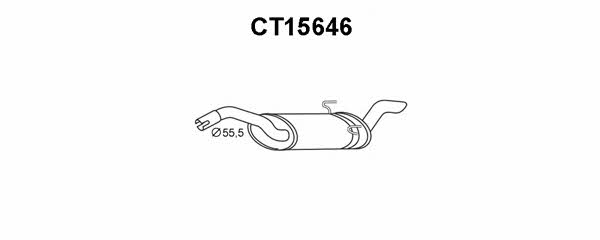 Veneporte CT15646 Endschalldämpfer CT15646: Kaufen Sie zu einem guten Preis in Polen bei 2407.PL!