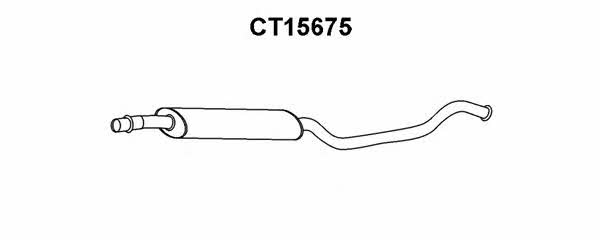 Veneporte CT15675 Резонатор CT15675: Отличная цена - Купить в Польше на 2407.PL!