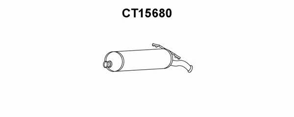 Veneporte CT15680 End Silencer CT15680: Buy near me in Poland at 2407.PL - Good price!