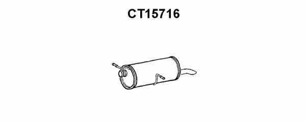 Veneporte CT15716 End Silencer CT15716: Buy near me in Poland at 2407.PL - Good price!