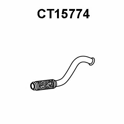 Veneporte CT15774 Exhaust pipe CT15774: Buy near me in Poland at 2407.PL - Good price!
