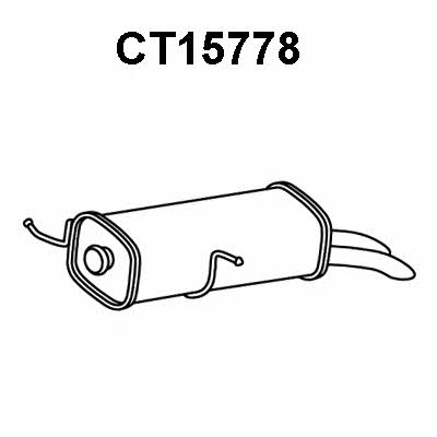 Veneporte CT15778 End Silencer CT15778: Buy near me at 2407.PL in Poland at an Affordable price!