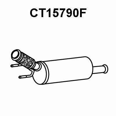 Veneporte CT15790F Filtr cząstek stałych DPF CT15790F: Dobra cena w Polsce na 2407.PL - Kup Teraz!