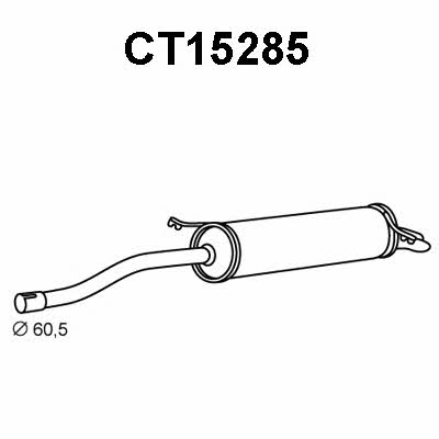 Veneporte CT15285 End Silencer CT15285: Buy near me in Poland at 2407.PL - Good price!