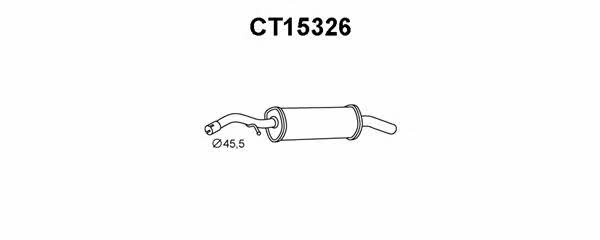 Veneporte CT15326 End Silencer CT15326: Buy near me in Poland at 2407.PL - Good price!