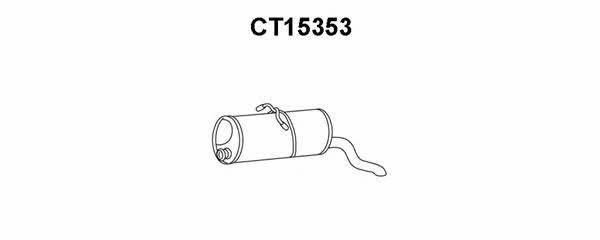 Veneporte CT15353 End Silencer CT15353: Buy near me in Poland at 2407.PL - Good price!