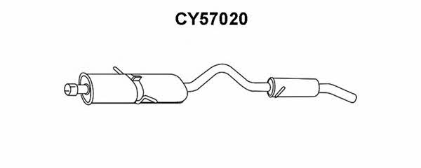 Veneporte CY57020 End Silencer CY57020: Buy near me in Poland at 2407.PL - Good price!