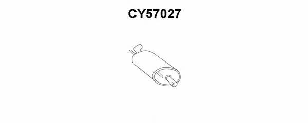 Veneporte CY57027 End Silencer CY57027: Buy near me in Poland at 2407.PL - Good price!