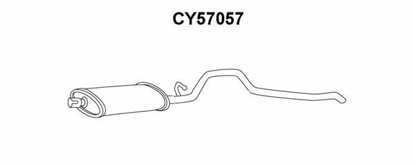 Veneporte CY57057 End Silencer CY57057: Buy near me in Poland at 2407.PL - Good price!