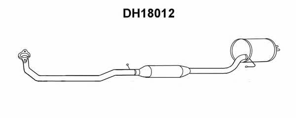 Veneporte DH18012 End Silencer DH18012: Buy near me in Poland at 2407.PL - Good price!