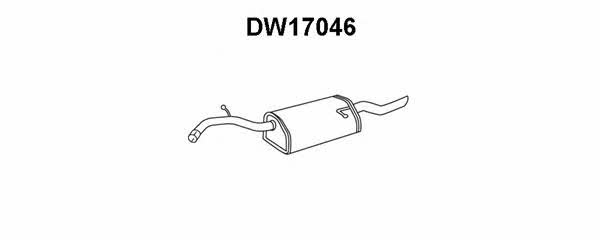 Veneporte DW17046 End Silencer DW17046: Buy near me in Poland at 2407.PL - Good price!