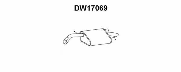 Veneporte DW17069 End Silencer DW17069: Buy near me in Poland at 2407.PL - Good price!