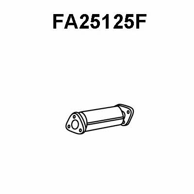 Veneporte FA25125F Фильтр сажевый DPF FA25125F: Отличная цена - Купить в Польше на 2407.PL!