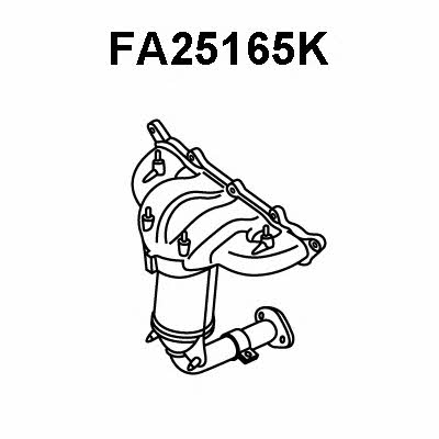 Veneporte FA25165K Katalizator FA25165K: Dobra cena w Polsce na 2407.PL - Kup Teraz!