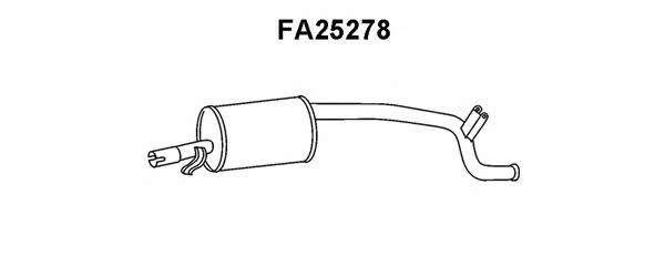 Veneporte FA25278 End Silencer FA25278: Buy near me in Poland at 2407.PL - Good price!