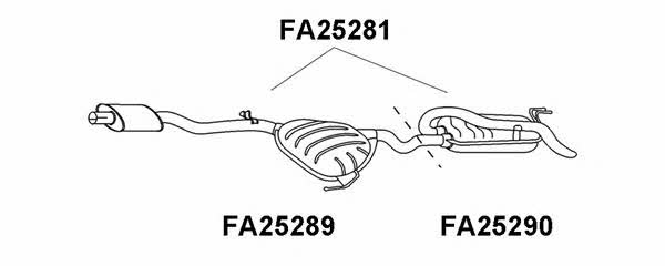 Veneporte FA25290 Endschalldämpfer FA25290: Kaufen Sie zu einem guten Preis in Polen bei 2407.PL!