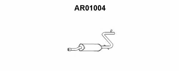 Veneporte AR01004 Central silencer AR01004: Buy near me at 2407.PL in Poland at an Affordable price!
