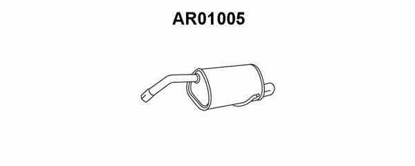 Veneporte AR01005 End Silencer AR01005: Buy near me in Poland at 2407.PL - Good price!