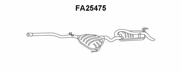 Veneporte FA25475 End Silencer FA25475: Buy near me in Poland at 2407.PL - Good price!