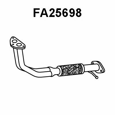 Veneporte FA25698 Exhaust pipe FA25698: Buy near me in Poland at 2407.PL - Good price!