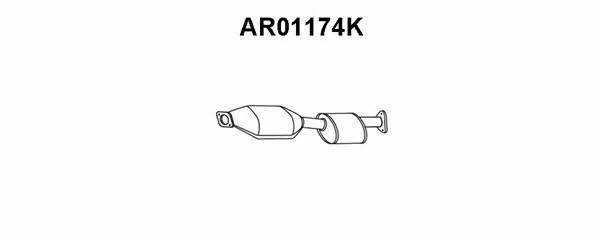 Veneporte AR01174K Catalytic Converter AR01174K: Buy near me in Poland at 2407.PL - Good price!