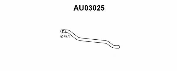 Veneporte AU03025 Rura wydechowa AU03025: Dobra cena w Polsce na 2407.PL - Kup Teraz!