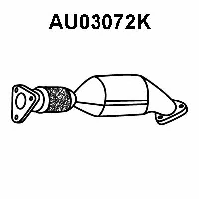 Veneporte AU03072K Katalizator AU03072K: Dobra cena w Polsce na 2407.PL - Kup Teraz!