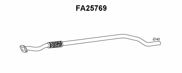 Veneporte FA25769 Вихлопна труба FA25769: Приваблива ціна - Купити у Польщі на 2407.PL!