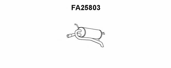 Veneporte FA25803 End Silencer FA25803: Buy near me at 2407.PL in Poland at an Affordable price!