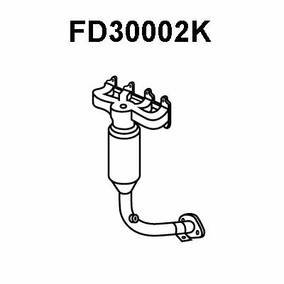  FD30002K Catalytic Converter FD30002K: Buy near me in Poland at 2407.PL - Good price!