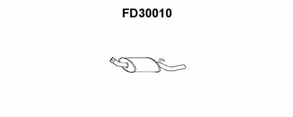 Veneporte FD30010 End Silencer FD30010: Buy near me in Poland at 2407.PL - Good price!