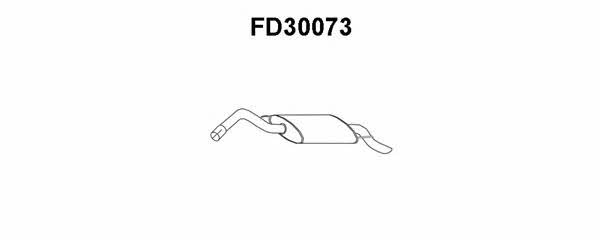 Veneporte FD30073 End Silencer FD30073: Buy near me in Poland at 2407.PL - Good price!