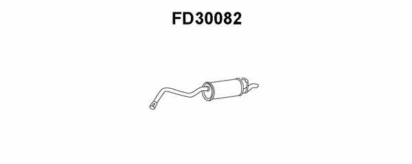 Veneporte FD30082 End Silencer FD30082: Buy near me in Poland at 2407.PL - Good price!