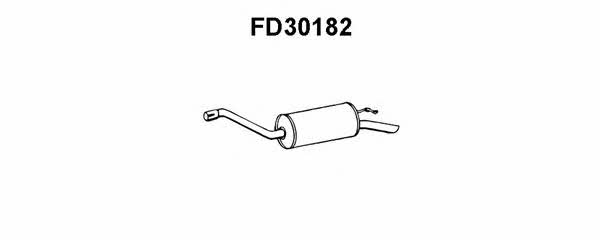 Veneporte FD30182 End Silencer FD30182: Buy near me in Poland at 2407.PL - Good price!